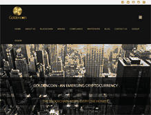 Tablet Screenshot of goldencoin.us